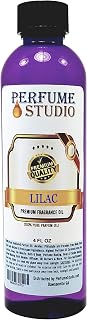 Lilac Fragrance Oil for Making Candle, Soap, Lotion, Perfume, Cologne, Incense, Bath Bomb, Diffusers, Plug in Refills, Oil Burners. Premium Quality Undiluted Pure Perfume Oil (Lilac 4oz)