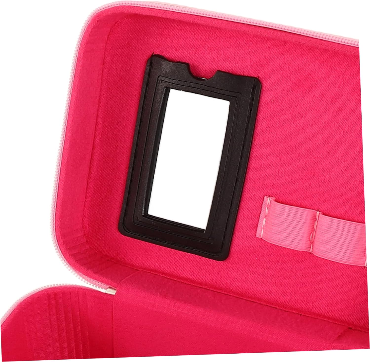 Makeup Organizer Case with Convenient Handle Stylish Portable Vanity Box for Women Ample Storage Space for Cosmetics for Travel and Home Organization