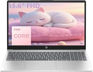 HP 15.6 FHD Laptop Intel N100 8GB RAM 256GB SSD Windows 11 Lightweight
