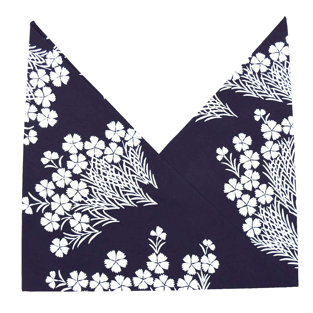 Nagomiya Azuma Bag Large Navy Yukata Cotton Eco Bag Made in Japan