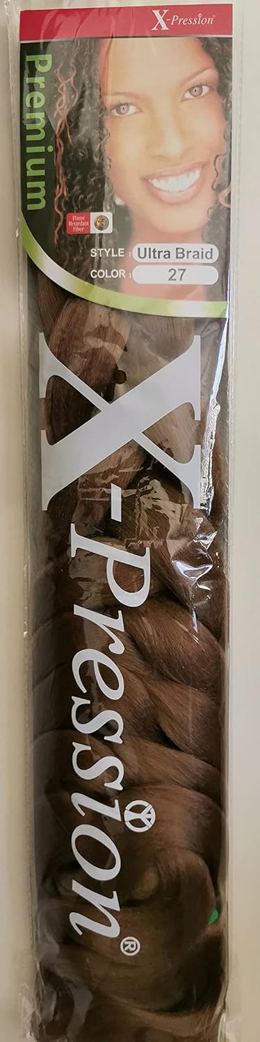 X-pression Premium Original Ultra Braid. - Colour 27 (Pack of 3)