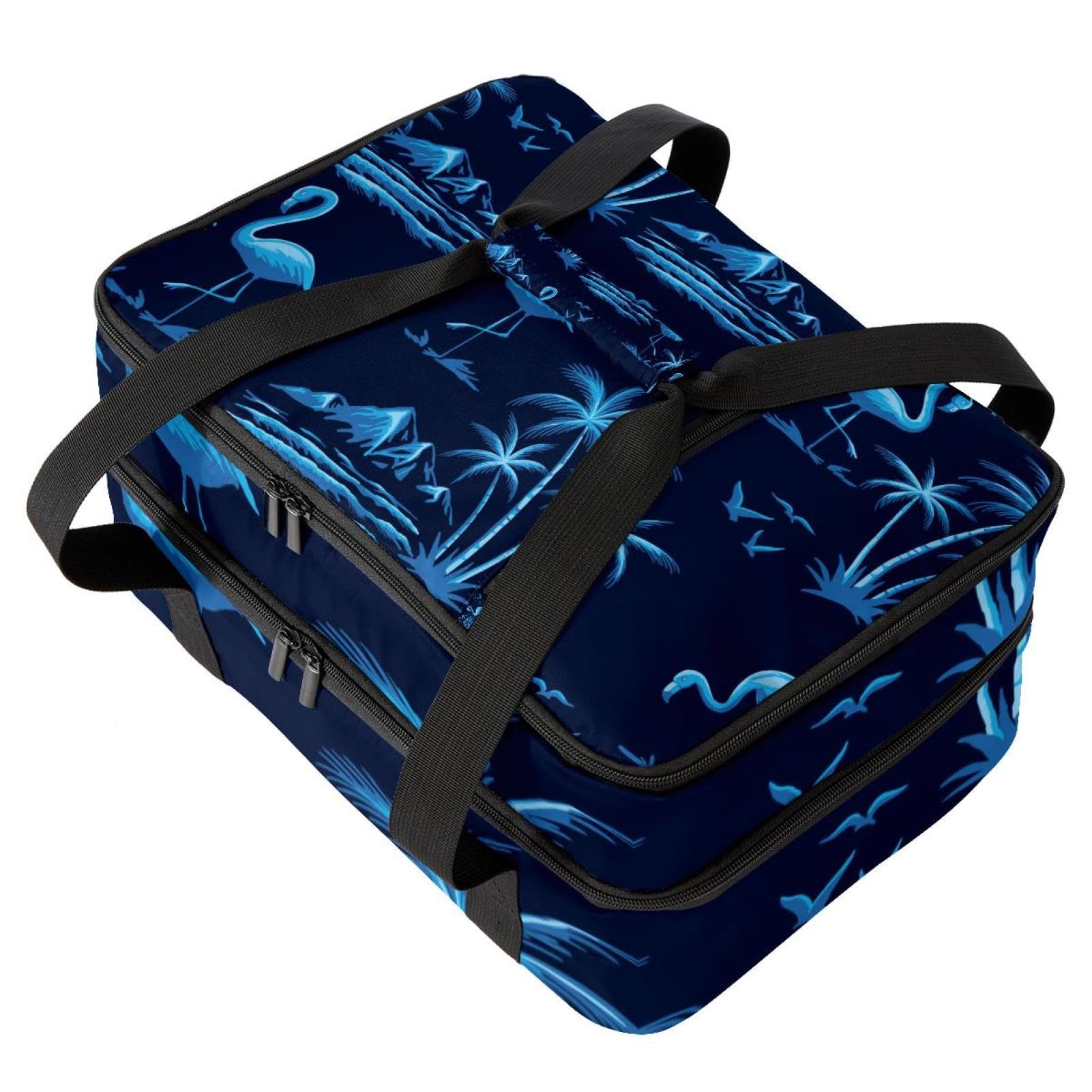 Grand sac à déjeuner isotherme pour homme et femme, double couche, étanche, étanche, réutilisable, sac fourre-tout pour le travail, l'école, le pique-nique, la plage, le camping, les voyages,