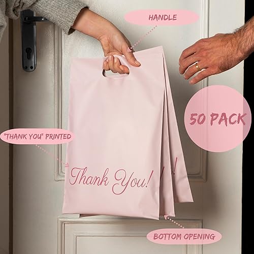 Miniatura 18 de Bolsas esmeriladas para camisetas de 10 x 13, 100 bolsas de envío para ropa, bolsas de agradecimiento, bolsas de paquete, bolsas para pequeñas