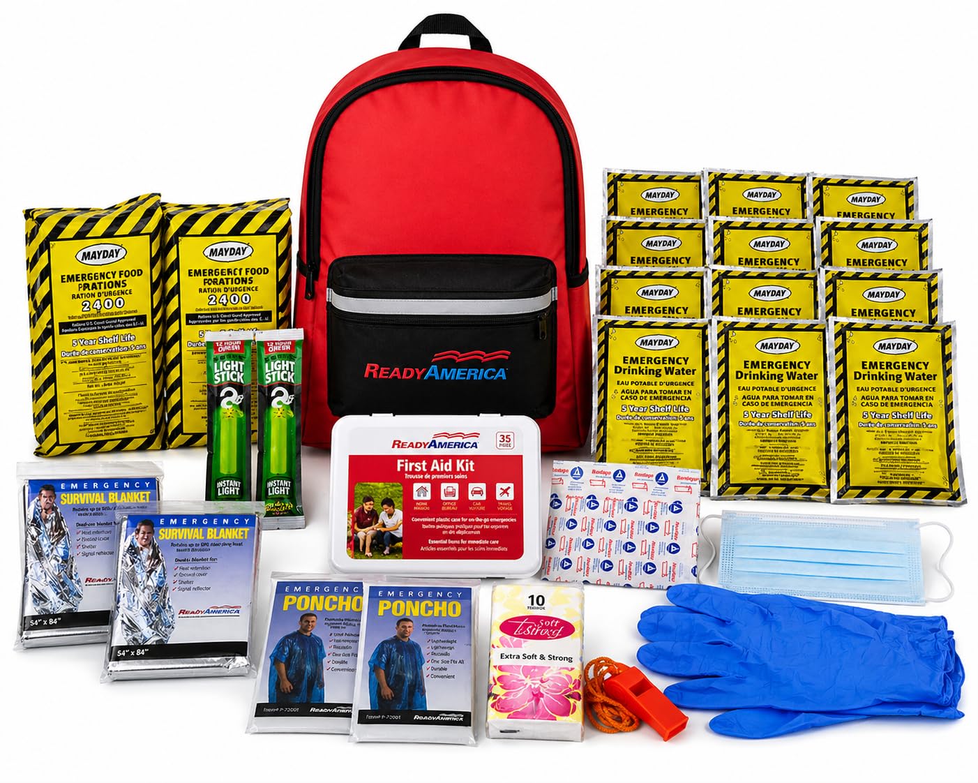 Ready America 70280 72-Hour Emergency Kit