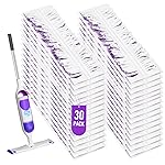30 Pack Swiffer Power Mop Refills - Disposable Mop Pads for Swiffer Power Mop, Super Absorbent Wet Pads Refill for Deep Cleaning Hardwood, Tile, and Laminate Floors