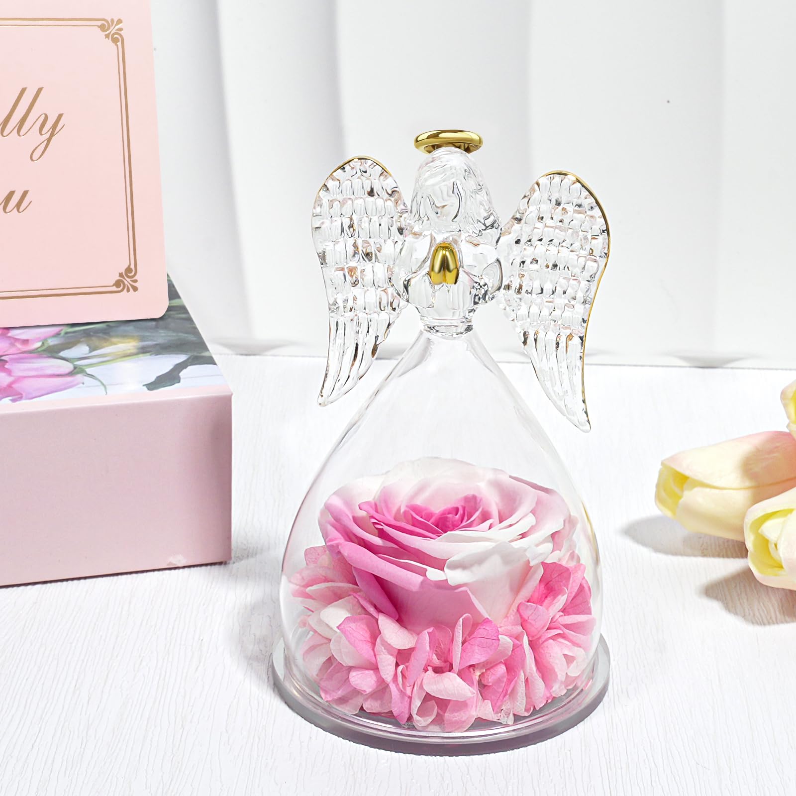 Sunia Angel Figures, Angel Gift for Women, Grandma, Preserved