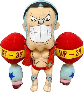 Great Eastern Entertainment One Piece - Franky (Fishmen Saga) Plush 9" H
