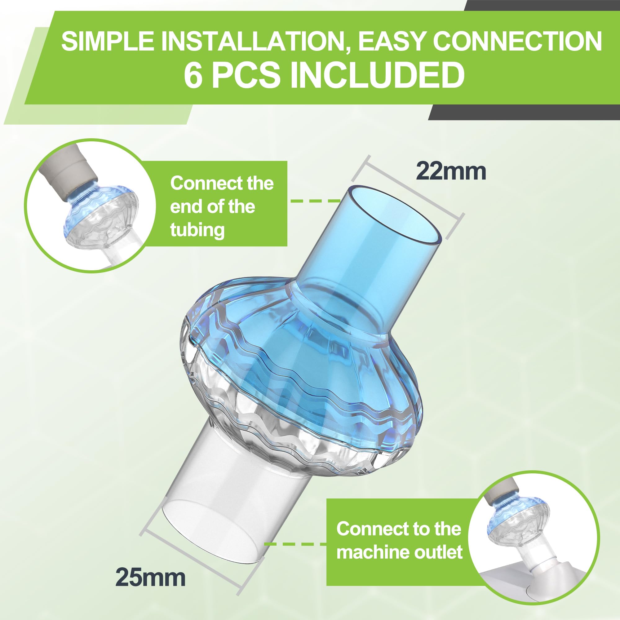 Generic Mat compatible for CPAP: Black -16