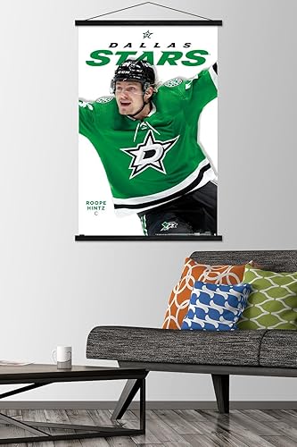 Miniatura 2 de Trends International NHL Dallas Stars Roope Hintz Feature Series 23 Wall Poster with Magnetic Frame