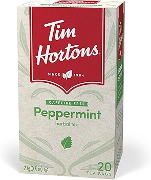Tim Hortons Peppermint Herbal Tea Bags