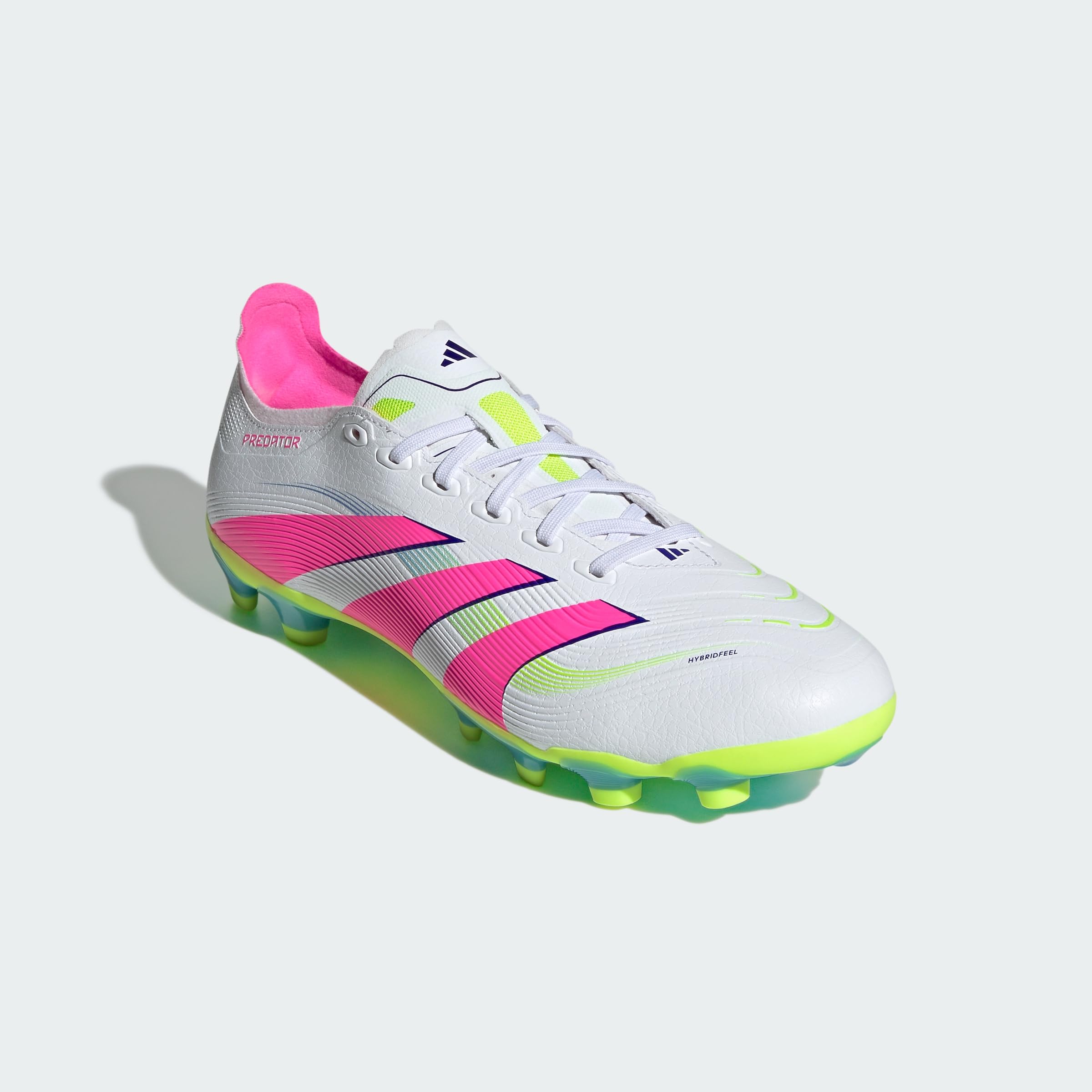 adidas Performance Predator League MG Stealth Victory weissrosagelb, 42 2/3 Unisex