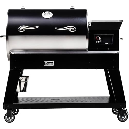 recteq Pellet Smoker Grill Deck Boss 800, Electric Pellet Smoker, Outdoor Grills & Smokers, Wi-Fi-Enabled BBQ Grill