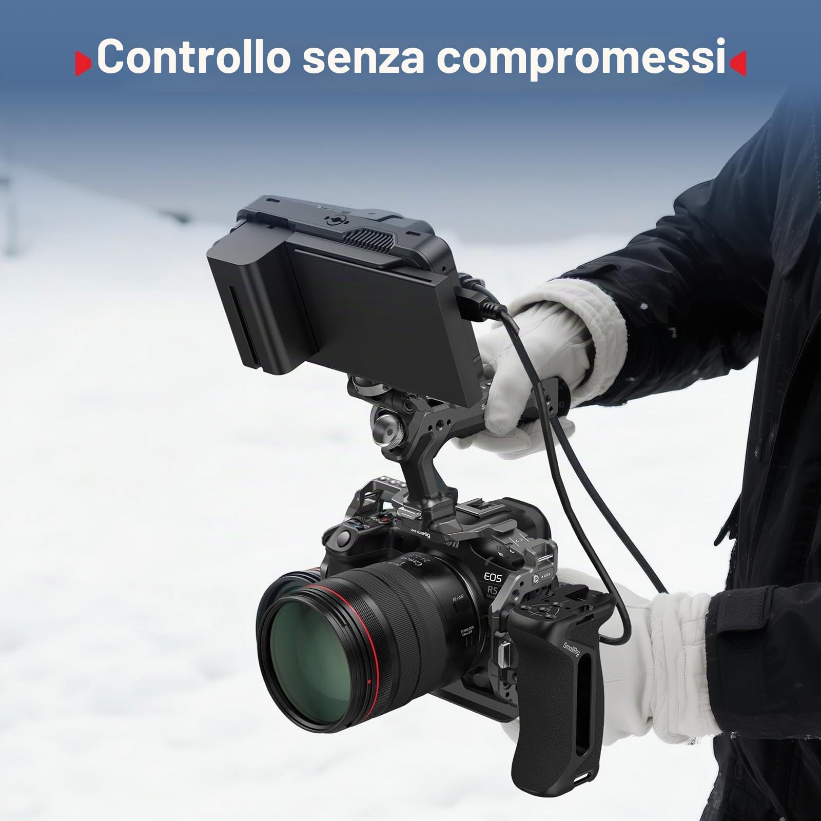 SMALLRIG Maniglia QR NATO/per ARRI 1/4" 15kg-5632