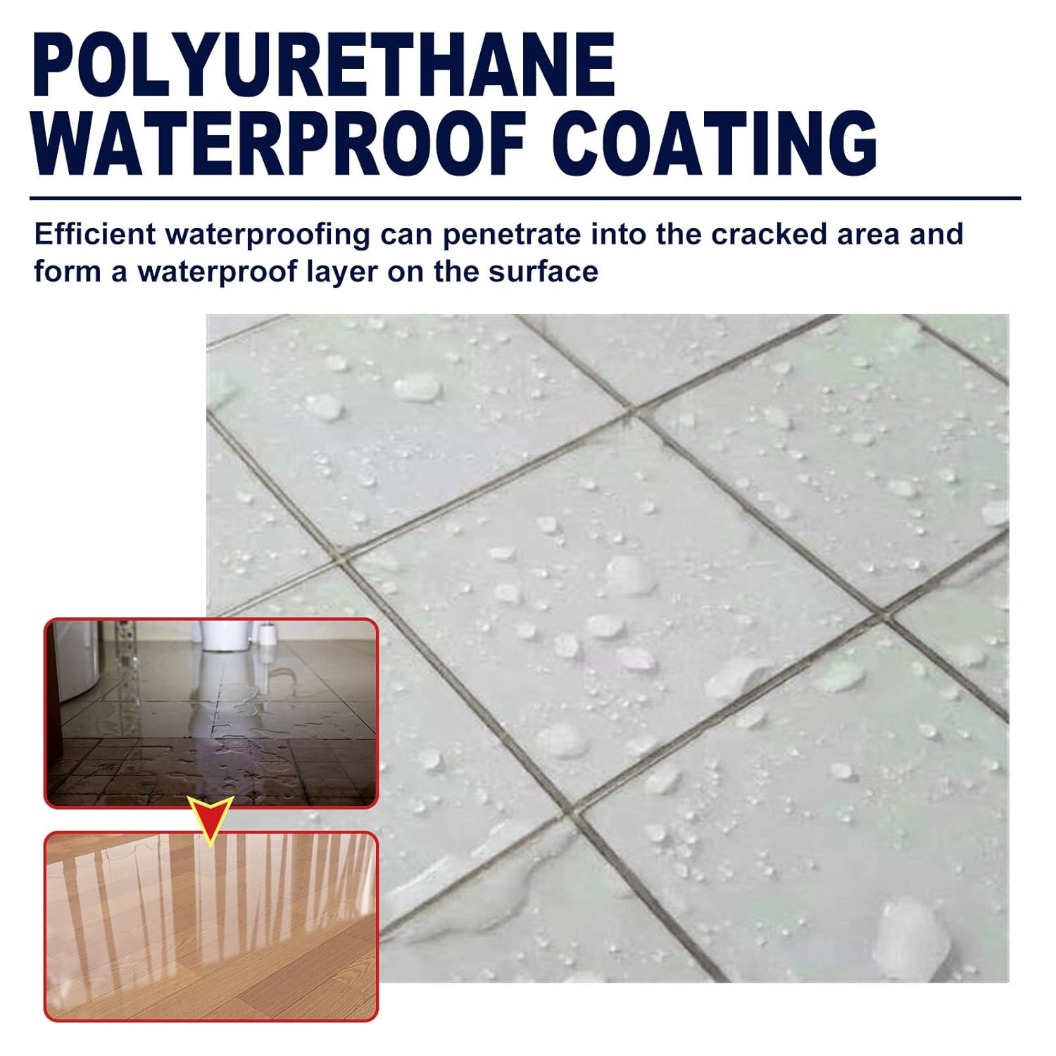 XIRUJNFD Polyurethane Waterproof Coating, 150g/300g Firelye Sellador, Firelye Polyurethane Waterproof Coating Sellador, Polyurethane Sealant Sealing Glue Leak Repair (300g,Grey,2)