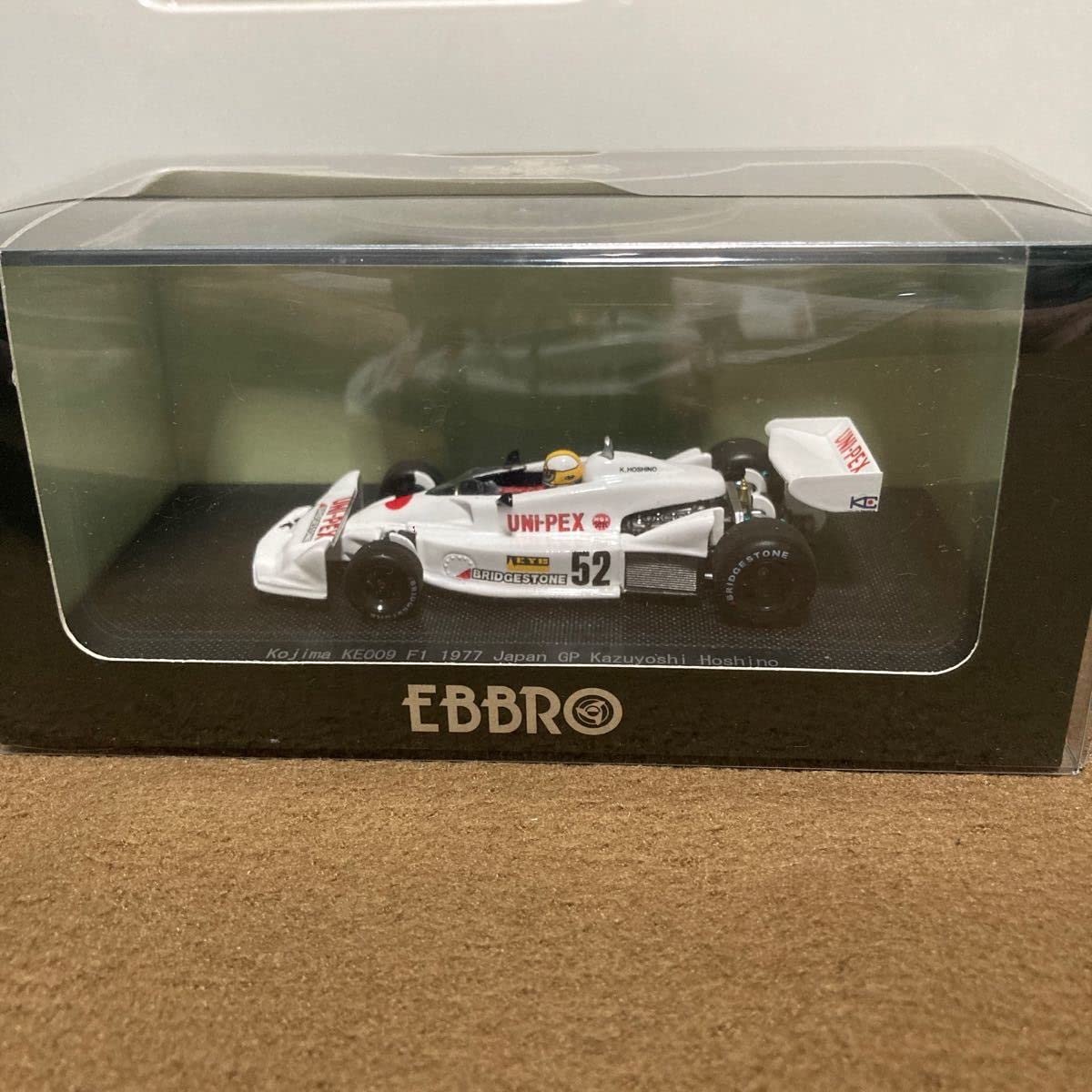 Amazon.co.jp: EBBRO Kojima KE009 1977 Japan GP 星野一義 致