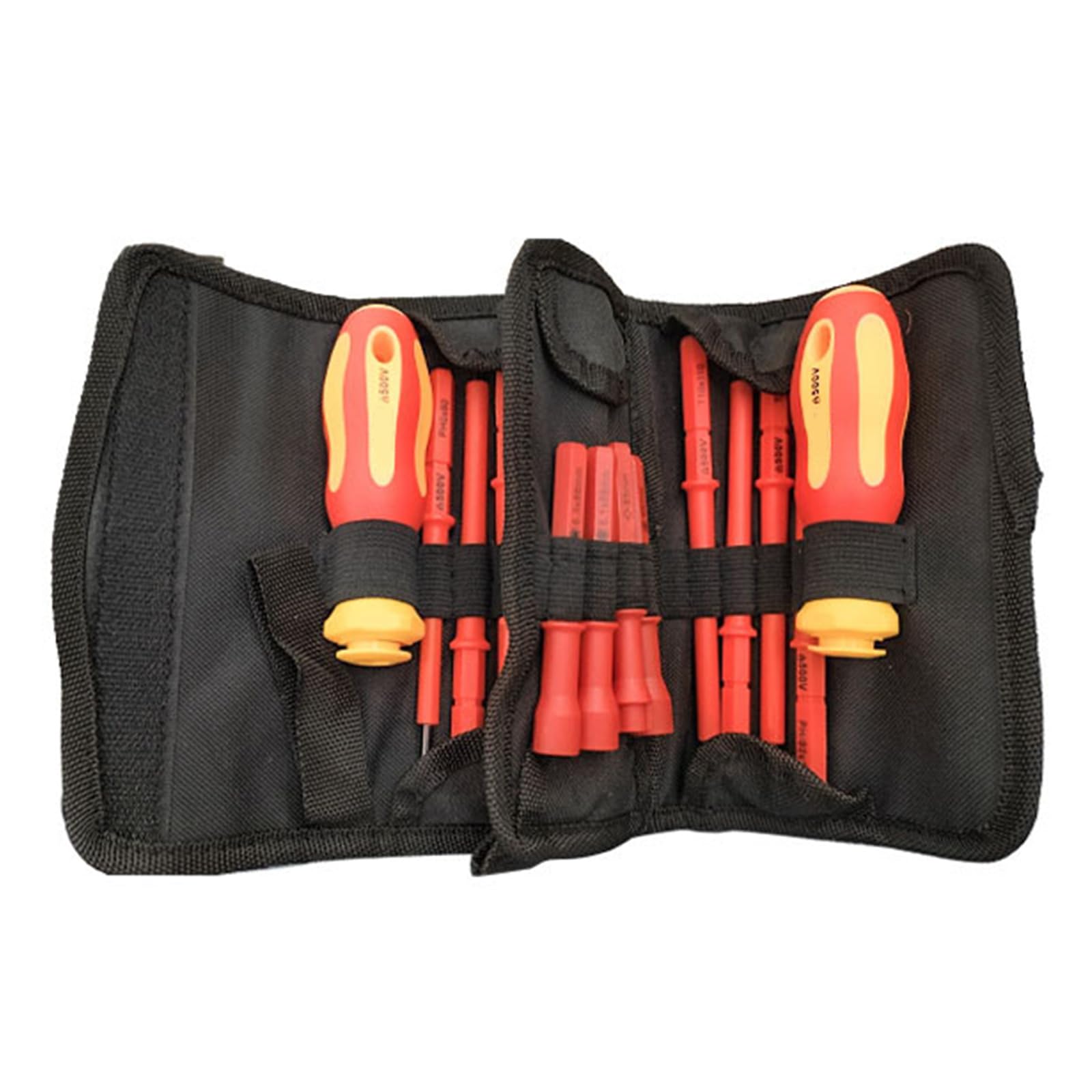 Multiple Specification Screwdriver Set 18Pieces, Insulated Grip Comfortable Handle for Mechanics Household Maintenance Household Maintenance