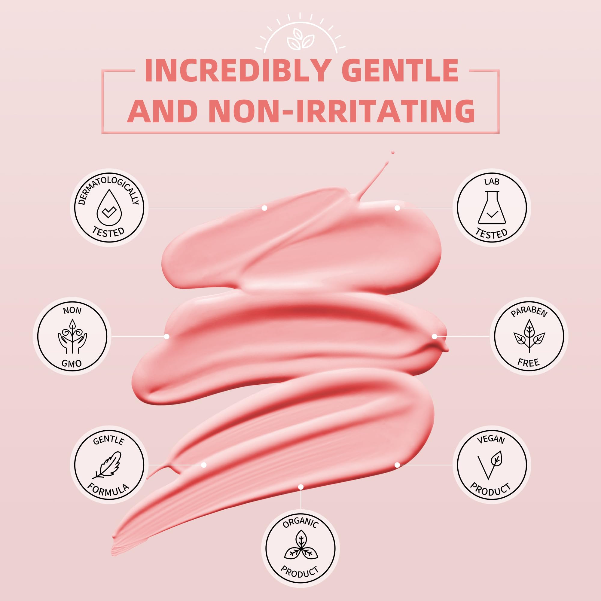 Hard Wax Beads for Hair Removal, 2.5lb, Rose Oil Infused, Brazilian Bikini Wax for Women Men, Sensitive Skin, Full Body Legs Face Underarms Waxing Beads