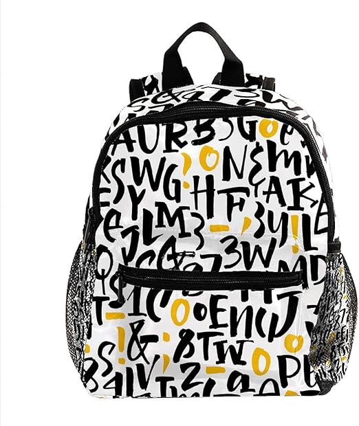 Mini Laptop Backpack Laptop Bag for Women Letters Pattern for work