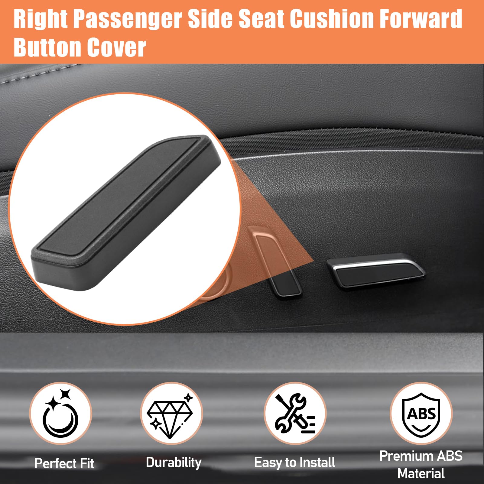 Pulsante Sedile Tesla Model 3/Y 2021-2024 Compatibile 1098842-01-D Lato Passeggero Destro