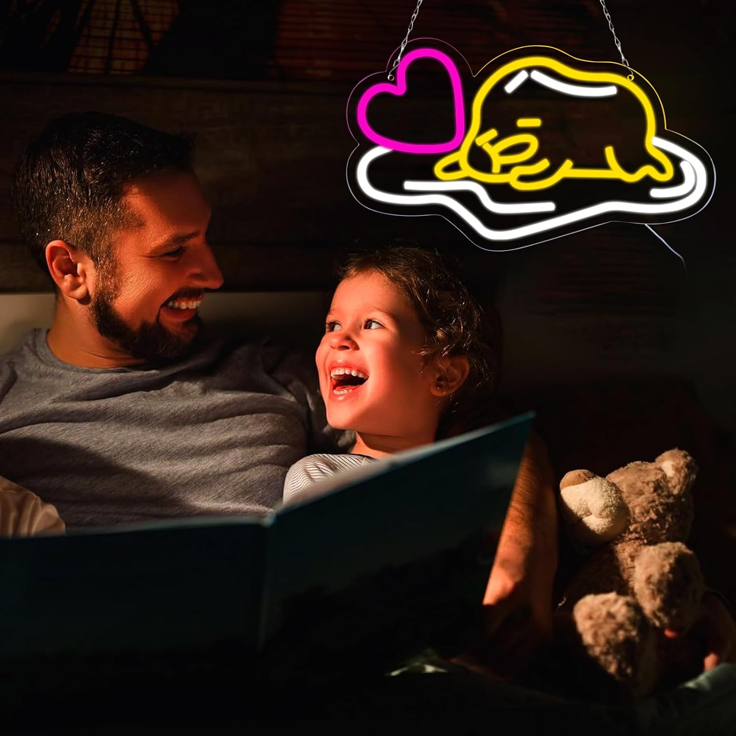 Balanar Lazy Egg Neon Sign,Japanese Lazy Egg Neon Sign,Gudetama Lazy Egg LED Light Sign for Wall Decor for Bedroom And Game Room Decoration,SquishMe Yolk Anime Light,Kids Teens Birthday Gifts - Image 6