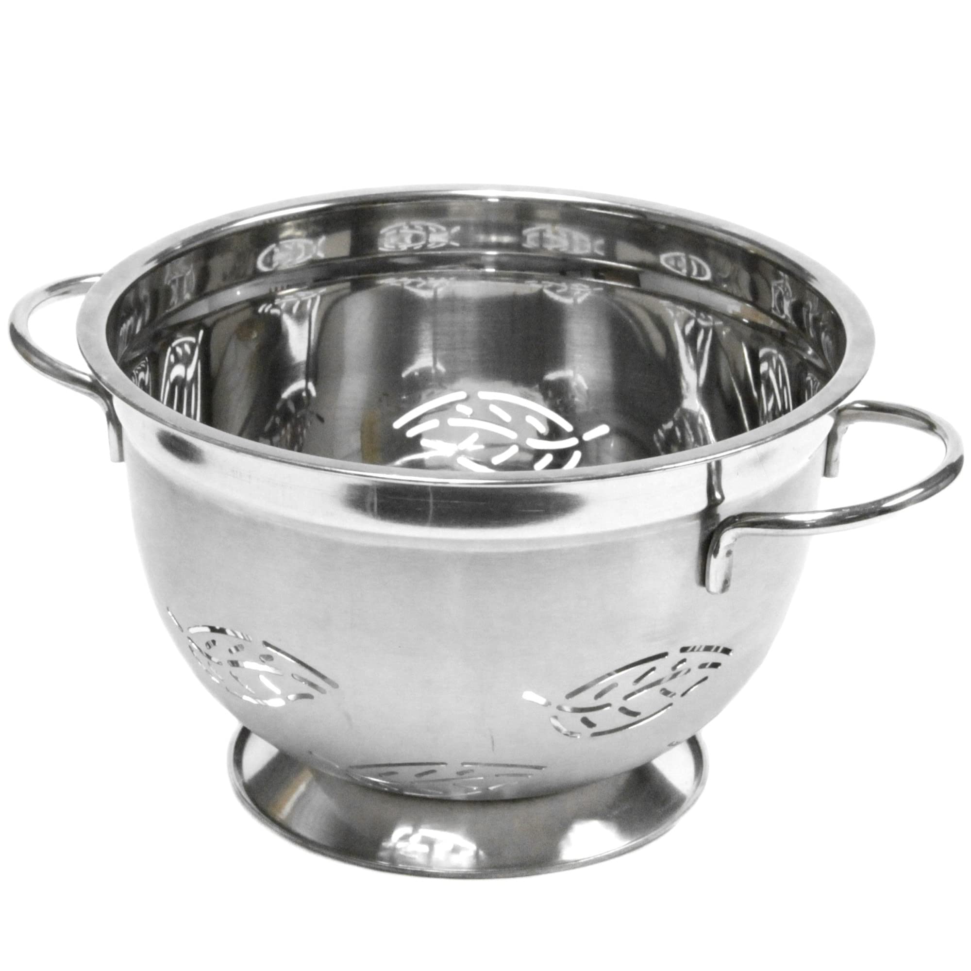 Chef Craft 21600 colador de Acero Inoxidable, 5-Quart, Silver