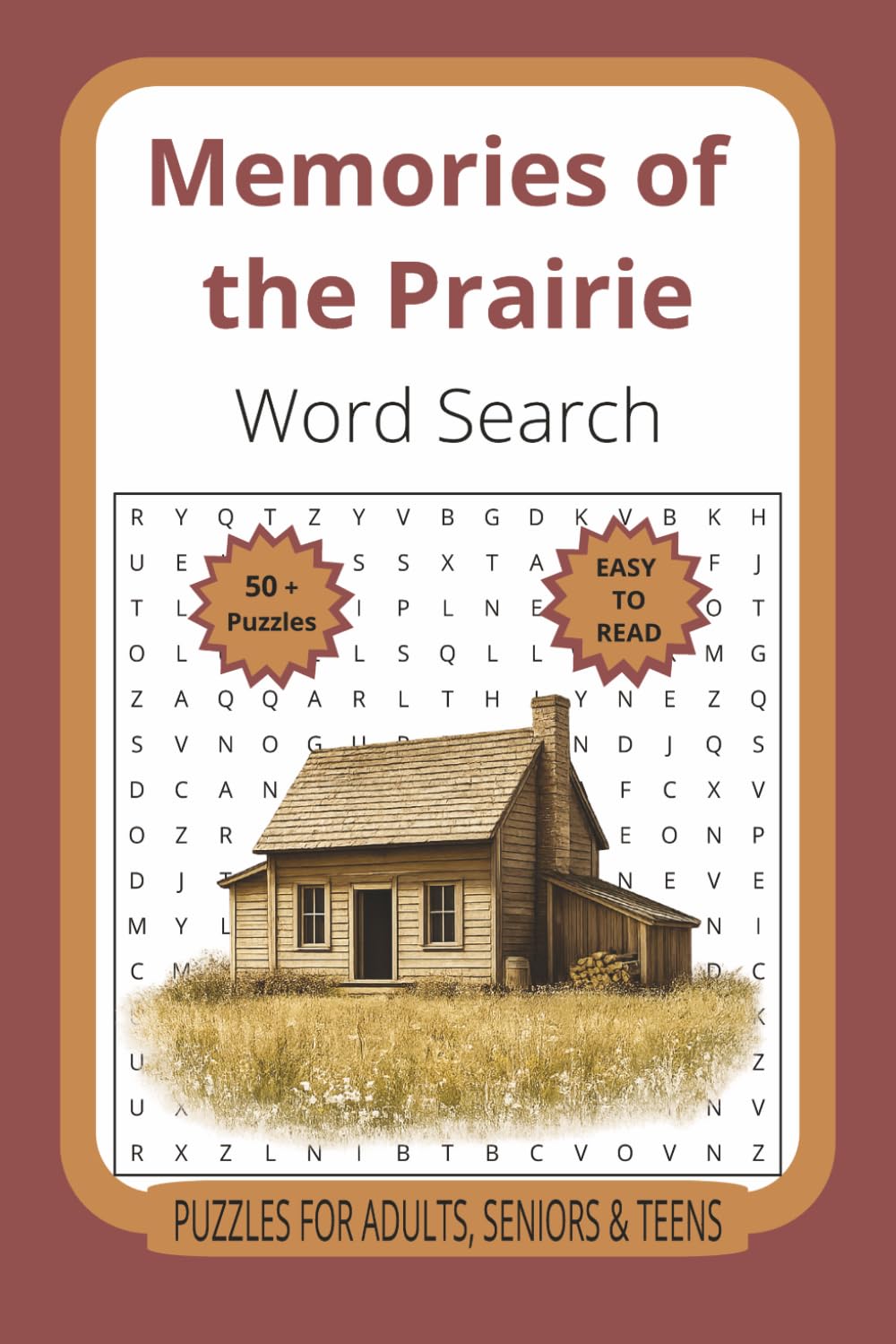 Memories of the Prairie Word Search: A Homestead‑Inspired Word Search Journey Across the Prairie