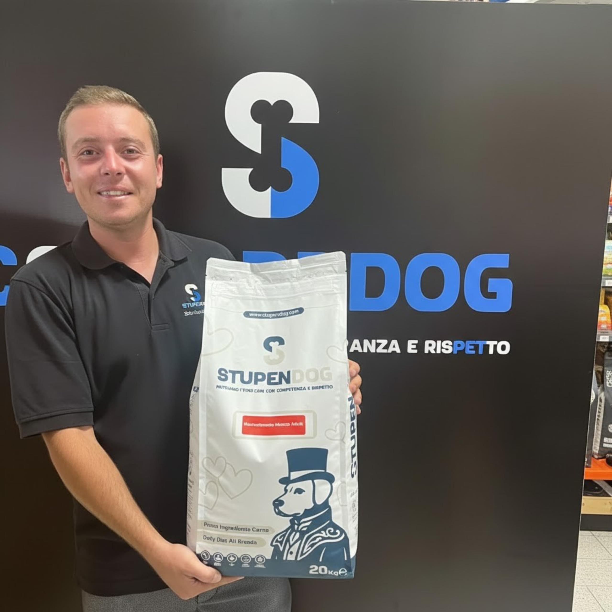 STUPENDOG Pienso para perros de 20 kg para perros adultos de todos los tamaños – Alimento completo con carne – Para el mantenimiento del perro