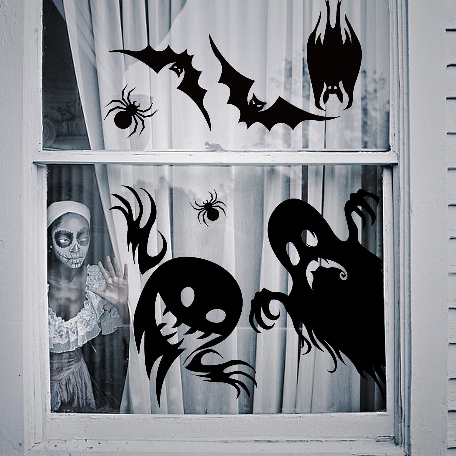 CCINEE Halloween Window Cling Sticker