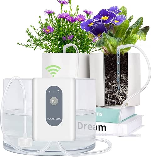 Moistenland WIFI Automatic Plant Waterer, DIY Automatic Drip Irrigation Kit