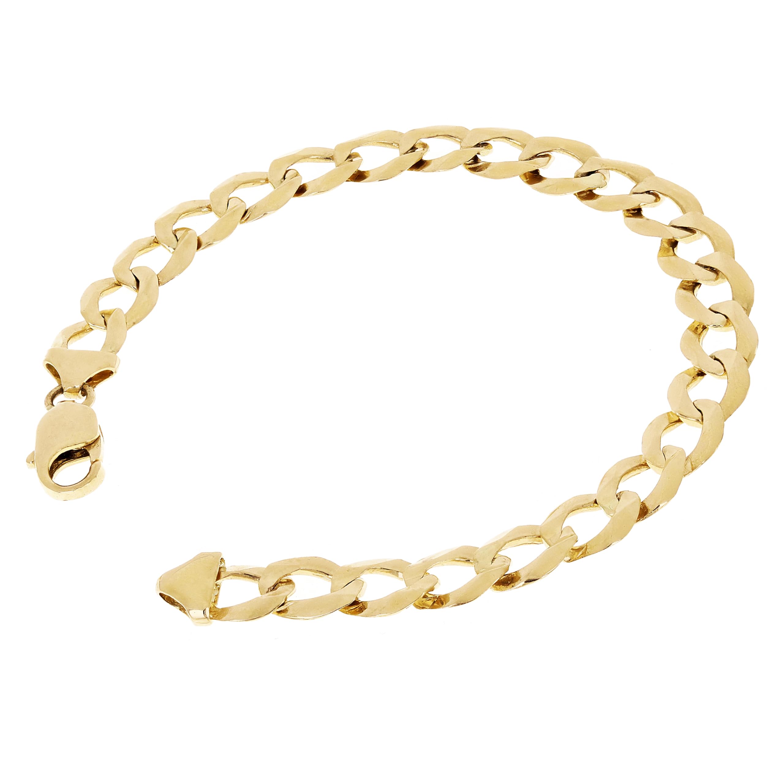 9mm Solid 14k Gold Cuban Link Chain