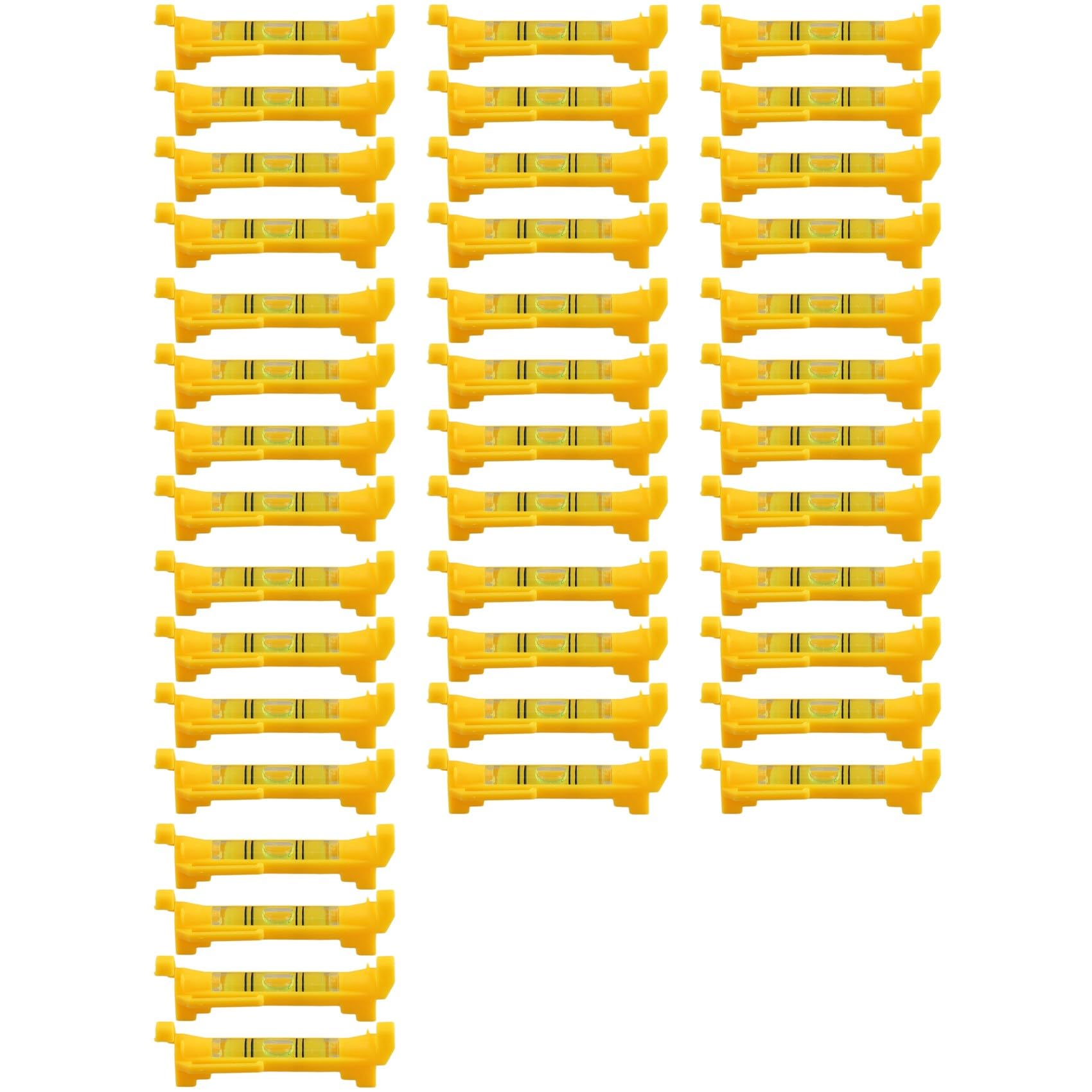 Jnchdghwa Yellow 40Pcs String Level Hanging Line For Leveling Surveying, Building Trades, Bricklaying, Etc. (Yellow)