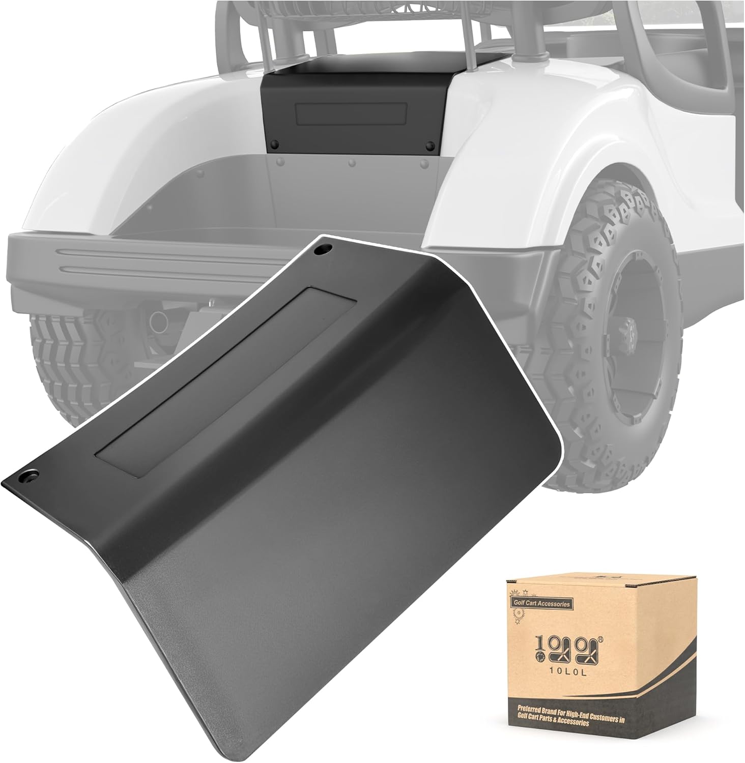 10L0L Golf Cart Rear Access Panel for Yamaha Drive 2 (2017-up), Replaces OEM#JW1-K8151-00-00