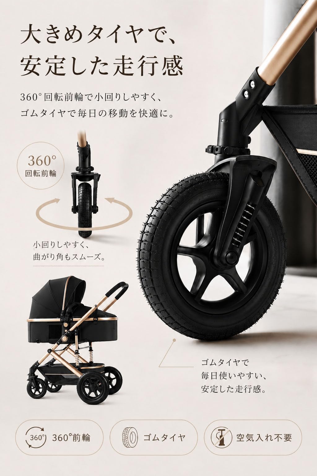 Amazon.co.jp: ZOOBLY ベビーカー a型 b型 両対面 多機能 折りたたみ