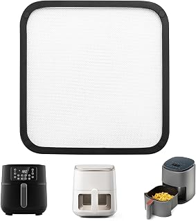 magnetic stainless steel hot air fryer splash guard | Airfryer Accessory for Cosori TurboBlaze 5.5L 6.0L 6.2L, Philips Airfryer HD9285 XXL 7.2L HD9270 XL 6.2L
