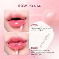 Vista 8 de lilybyred Sugar Wrapping Tint Gloss, 0.21 onzas, tinte labial vítreo coreano, acabado de esmalte suave, ligero y antiadherente, no se oscurece