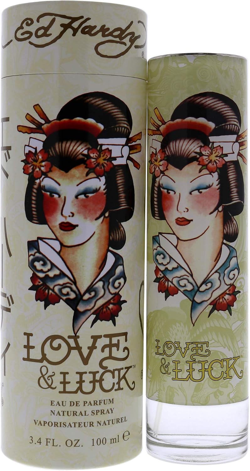 Ed Hardy Love and Luck for Women 3.4 oz 100 ml EDP Spray