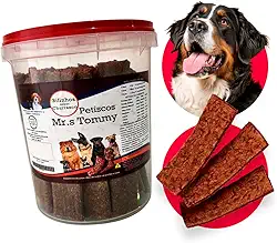 Petisco Bifinho Premium Para Cachorro Pote 500gr (Churrasco)