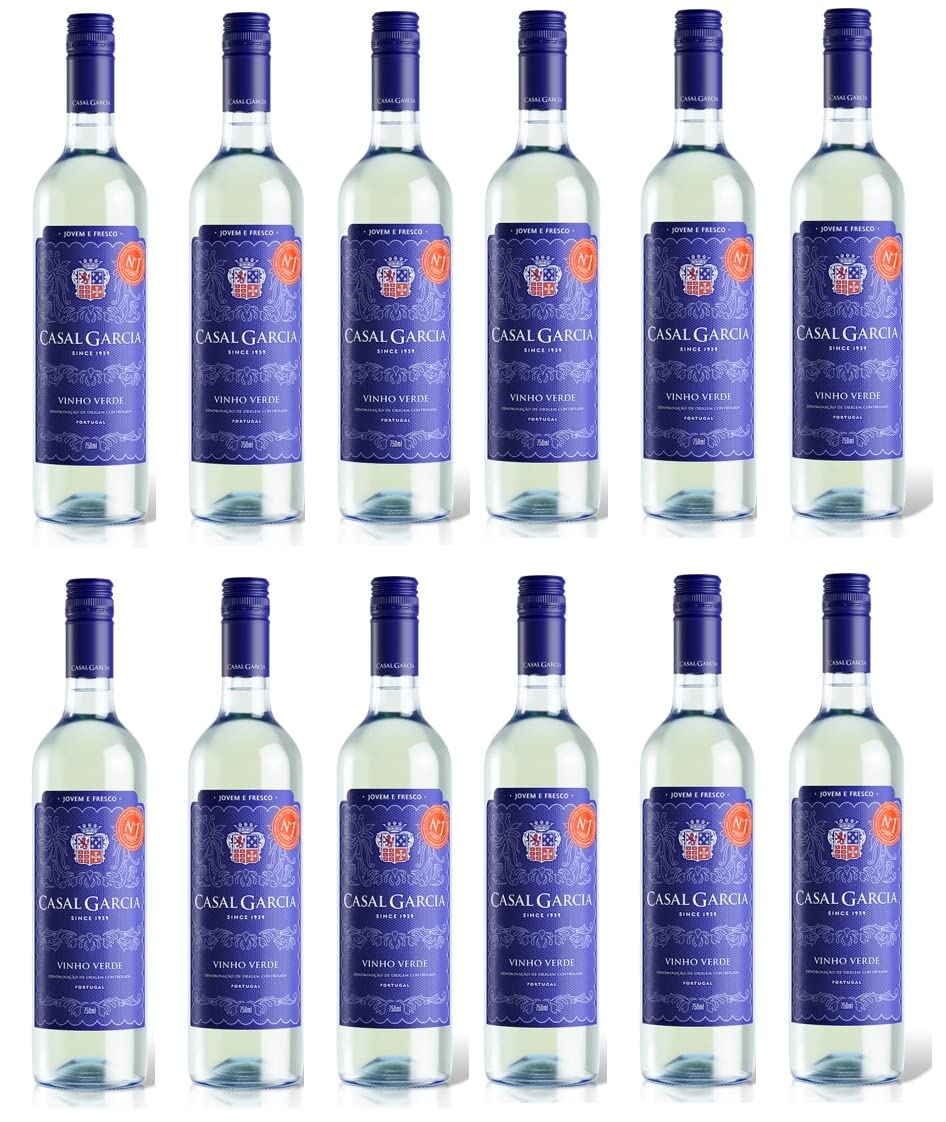 12x 0,75l - Casal Garcia - Vinho Verde D.O.P. - Portugal - Weißwein halbtrocken