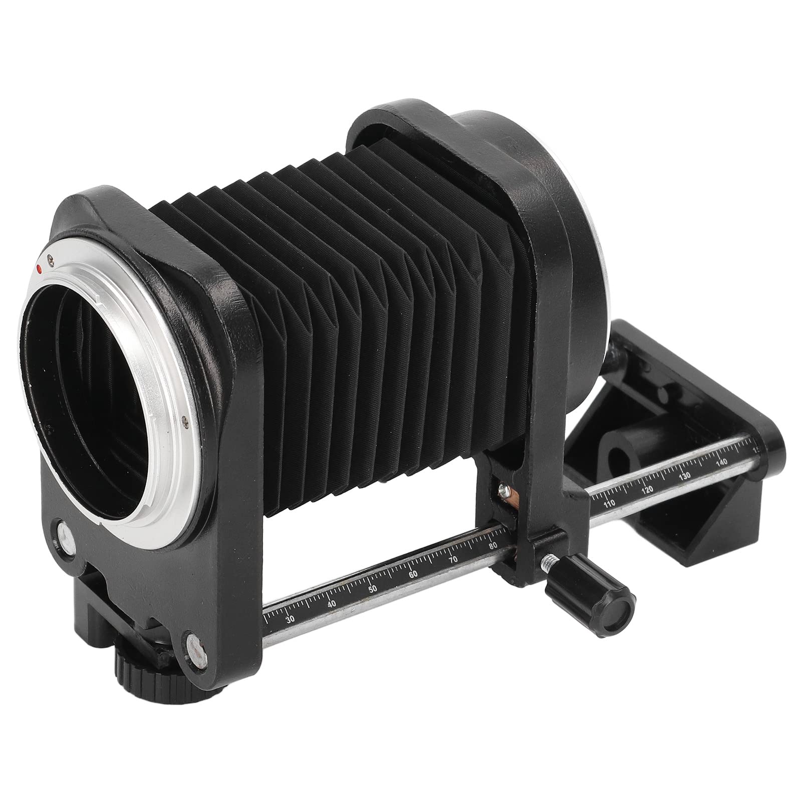 Soffietto di Estensione per Obiettivo Macro in Lega di Zinco per Fotocamere con Attacco R Treppiede Stabile Soffietto Macro da 5,7 Pollici/1,5 Pollici