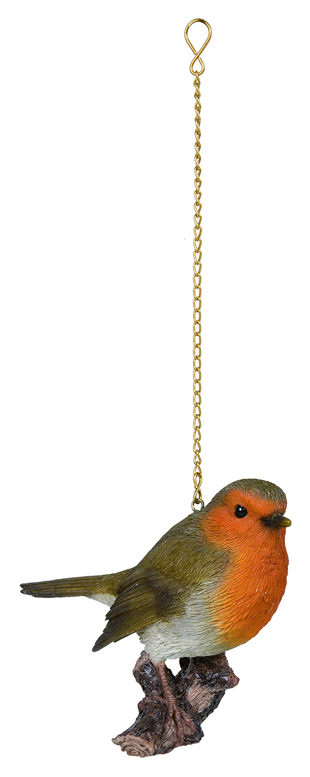 Vivid ArtsHanging Robin on Branch Home or Garden Decoration (HGF-014)