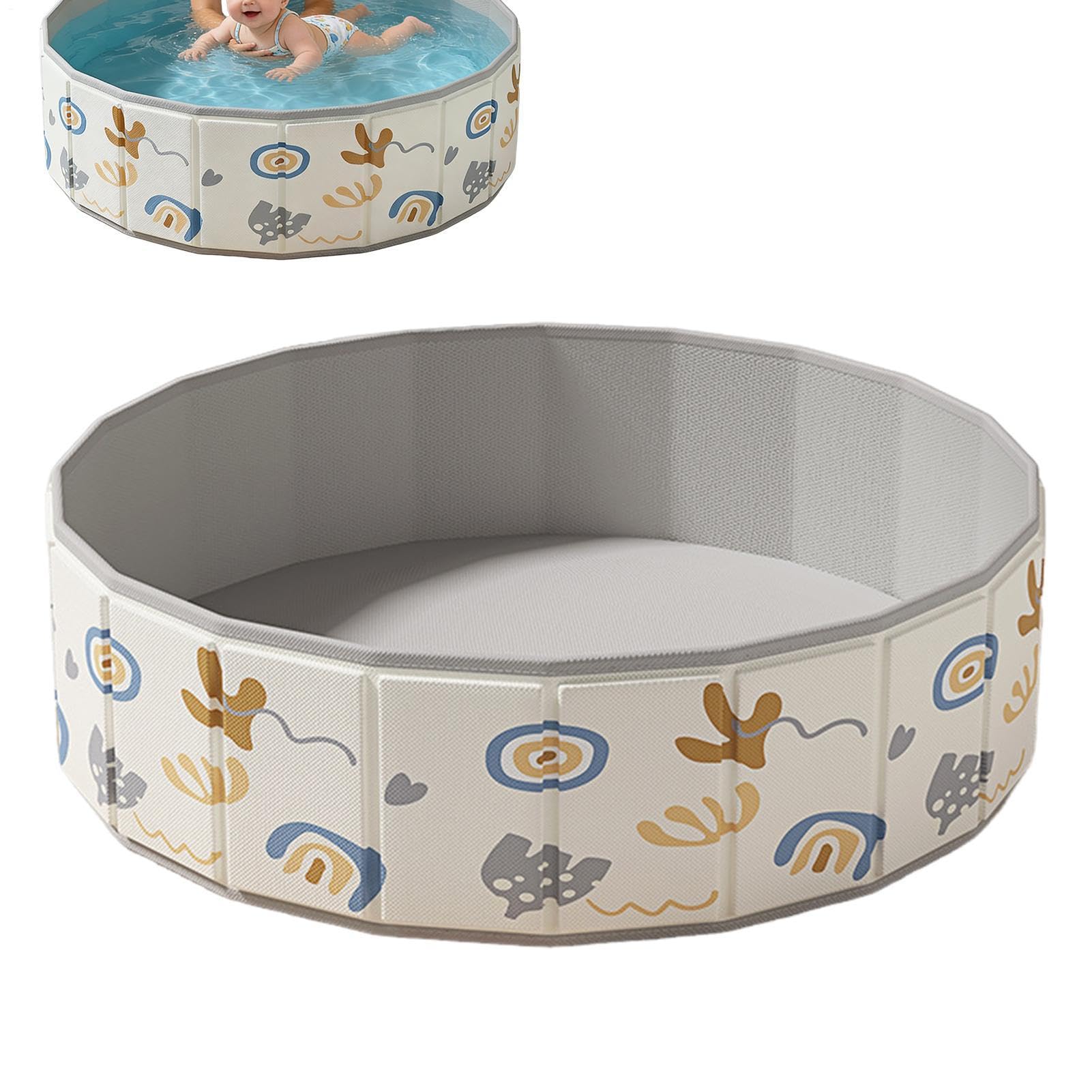 Piscine pour animaux et mini bassin de jardin portable pour le bain des chiots