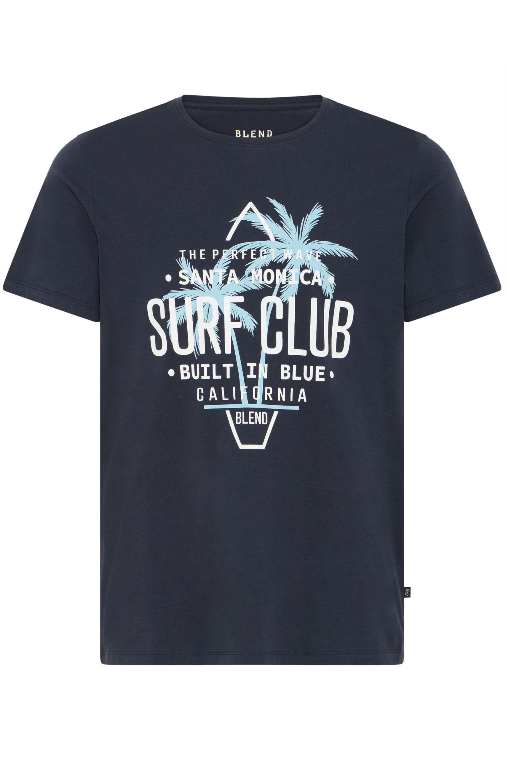 Blend BHCalifo Herren T-Shirt Kurzarm Shirt Rundhals-Ausschnitt