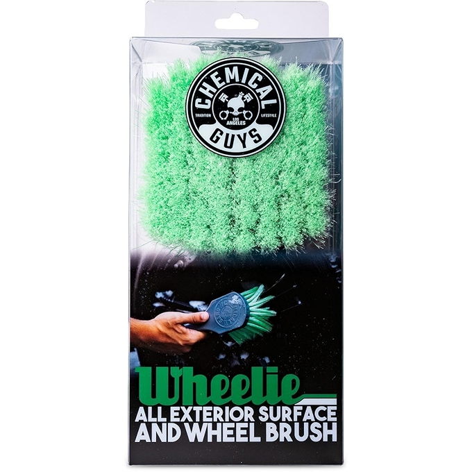 Chemical Guys Wheelie All Surface and Wheel Brush - Green