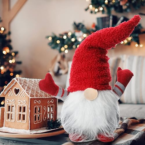 Miniatura 5 de Barba de gnomo precortada 1 juego hecho a mano con bigote de piel sintética enana pequeñas bolas de nariz sin terminar para bricolaje, Navidad,