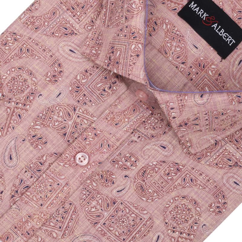 Image of Men's Half Sleeve Linen Shirt