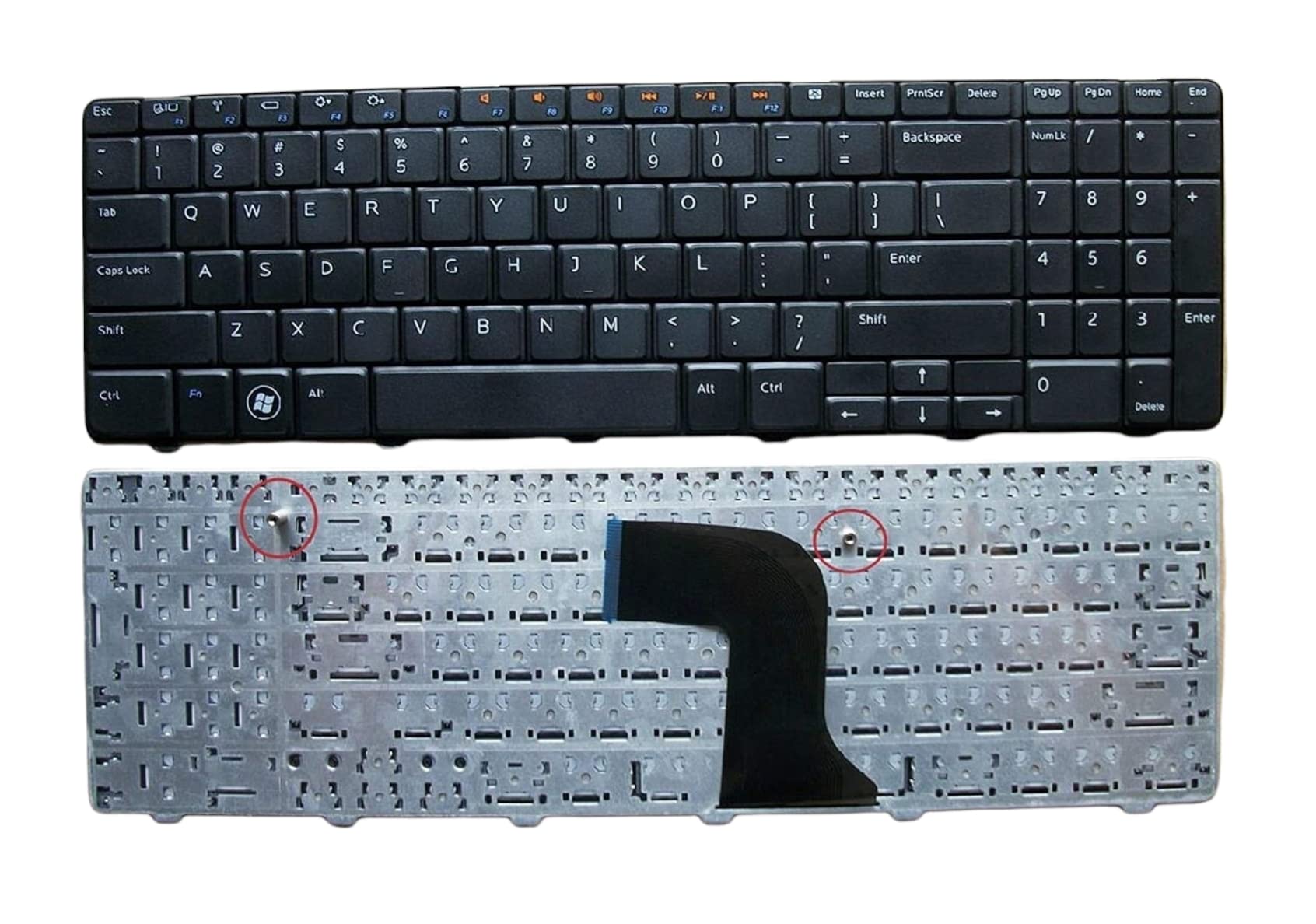 See full amazon price history chart for Sanj8 Replacement Keyboard for Dell Inspiron 15-R 5010 N5010 M5010 M501R 15VD 1308 15VD 1318 P/N Part/No : NSK-DRASW, V110525AS, 09GT99, 90.4EM07.S01 KBD0012 Sanj8 Replacement Keyboard for Dell Inspiron 15-R 5010 N5010 M5010 M501R 15VD 1308 15VD 1318 P/N Part/No : NSK-DRASW, V110525AS, 09GT99, 90.4EM07.S01 KBD0012 (B0C6H6QFFT) Amazon Price History, Amazon Price Tracker