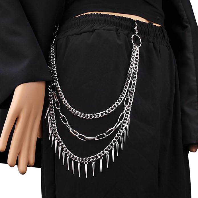 【HIDAKA】OVAL PANTS CHAIN HIDAKA / OVAL PANTS CHAIN *Silver | AVET