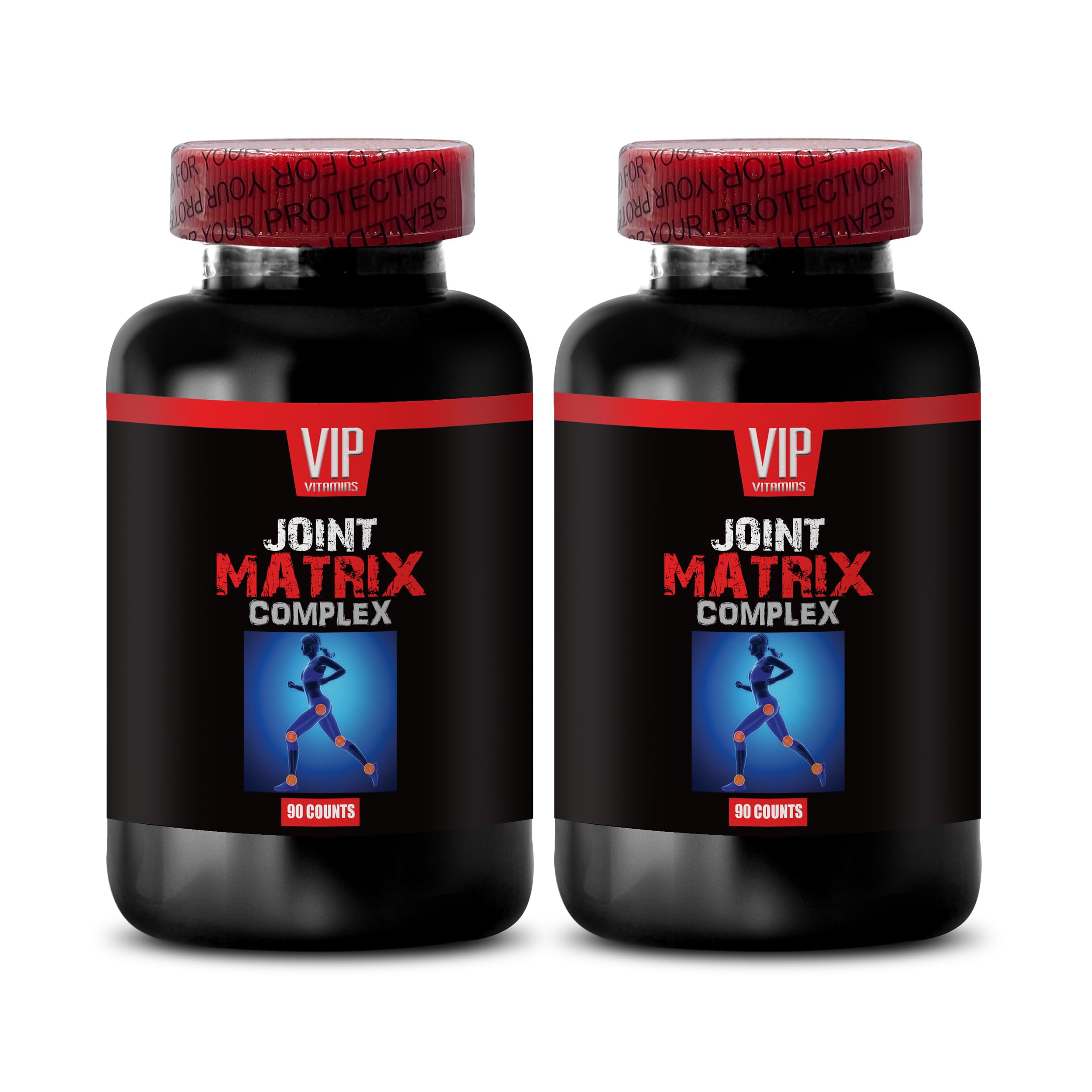 Joint Vitamins Adults - Joint Matrix Complex - glucosamine Supplement Tablet, Joint Support Supplements, Joint Supplement, Joint Supplement for Knee, Collagen Pills Joint Support 2 Bottles 180Tablets