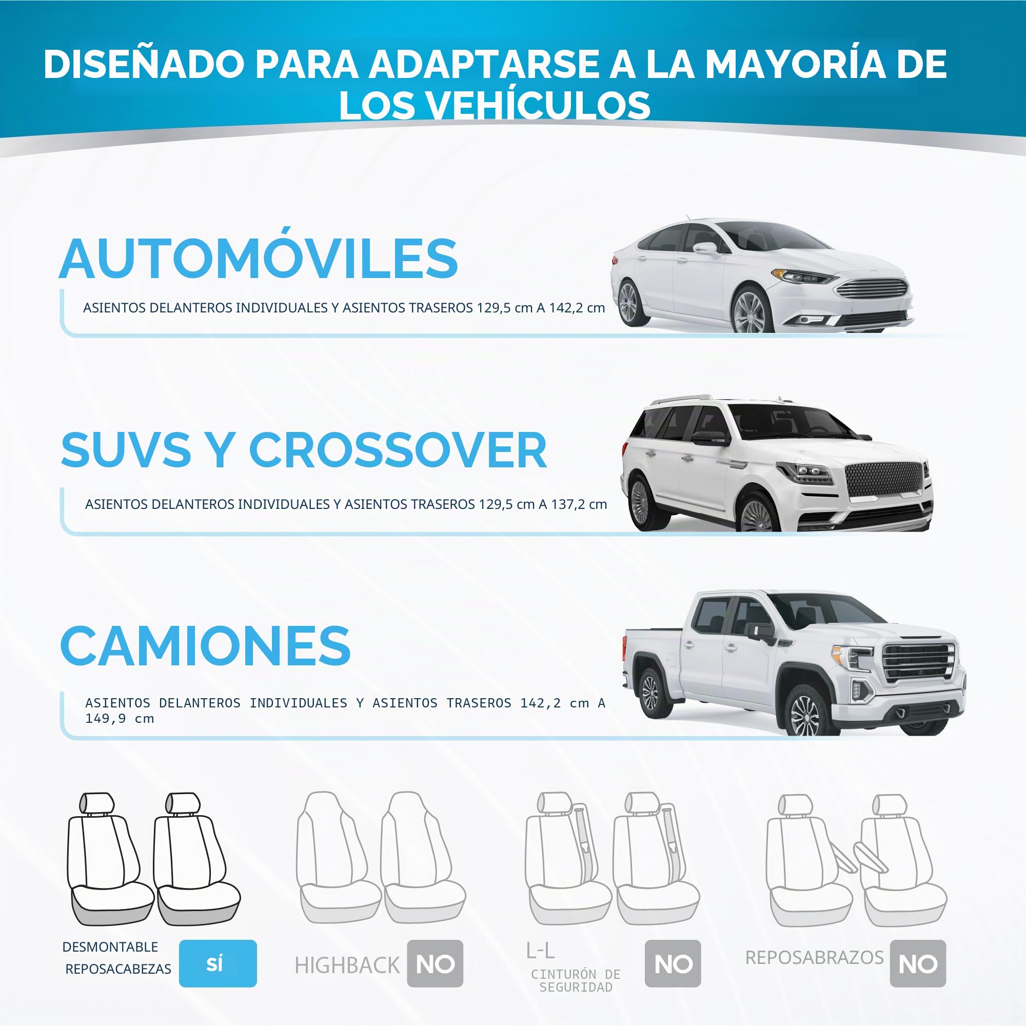 BDK PolyPro - Juego Completo de Fundas de Asiento de Coche en Color Beige sólido, Fundas de Asiento Delantero y Trasero Dividido para Coches, fácil de Instalar, Accesorios de Coche para automóviles,