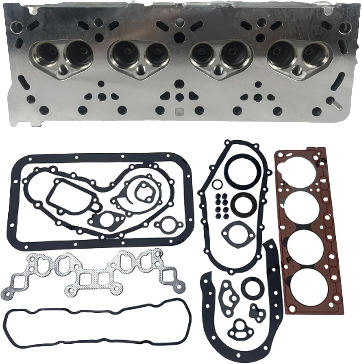 Cylinder Head Compatible for Nissan K25 Engine (Bare Cylinder Head)